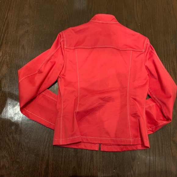 Ladies woven short Spring jacket - Picture 4 of 6